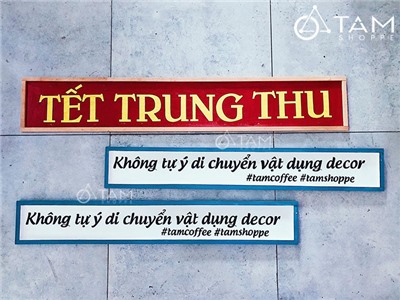 Tranh gỗ vẽ tay TẾT TRUNG THU